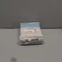 Aqua Blue Shower Curtain Linen Coastal Ocean Striped Shower Curtains for Bathroom with Tassel 72 X 72