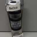 BlenderBottle GoStak Twist n' Lock Storage Jars, 4-Piece Starter Pak, Black
