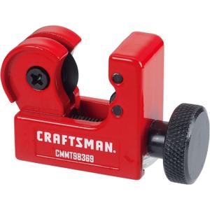 CRAFTSMAN Tubing Cutter, Cut Steel, Plastic, Copper, and Brass (CMMT98369)