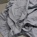 MooMee Sheet Set 100% Washed Cotton Linen-Like Extra Deep Pocket Twin
Relaxed Lived-in Texture. Soft, Breathable & Lightweight Comfort. 15–19" Extra Deep Pocket with All-around Elastic