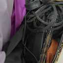 BLOWOUT FUN 8ft Length Halloween Inflatable Witch, Ghost, Frankenstein Baby, Black Cat with Pumpkin Decoration, LED Blow Up Lighted Clearance Decor Indoor Outdoor Holiday Art Decor Decorations