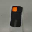 SURITCH for iPhone 16 Pro Max Case with Magnetic Camera Slide Cover and Adjustable Kickstand, Compatible with MagSafe, Shockproof Bumper Case Slim Protective Cover 6.9 Inch, Black