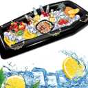 52Inch Inflatable Coffin Cooler Coffin Pool Float Inflatable Ice Chest Buffet Cooler Drink Beverage for Halloween Party Spooky Decor Cooler Pool Party Picnic Barbecue (Coffin Cooler)