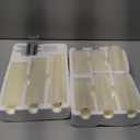 Vinkor Flameless Candles Battery Operated Candles Real Wax Pillar LED Candles with 10-Key Remote and Cycling 24 Hours Timer (Ivory 4" 5" 6" 7" 8" 9")