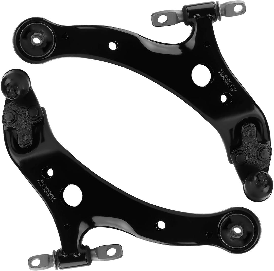 Front Lower Control Arm w/Ball Joint for Lexus ES300h 2013-2018, ES350 2007-2018, Toyota Avalon 2005-2018, Camry 2007-2017, Driver & Passenger Side 2pcs Suspension Kit K621476 MS86182 K621477 MS86181