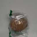 HERCOCCI Gecko Tank Accessories, Hermit Crab Toys Coconut Shell Natural Coconut Husk Hut with Climbing Ladder with Suction Cup for Leopard Gecko Snake Reptiles