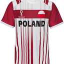Outerstuff Men's FIFA World Cup Primary Classic Short Sleeve Jersey POLAND, XXL