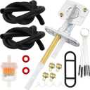 DRZ400 Fuel Gas Tank Petcock Valve Switch Compatible with Yamaha TTR 90 125 225 230 250 PW80 Timberwolf Big Bear Tracker YFM 250 350 400 600 660 Raptor YFS200 YFZ 350 450 Warrior Suzuki LT80