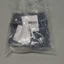 Vinyl Fence Gate Double Gate Hardware Kit Black (for Vinyl, PVC etc Fencing) Fence gate Hardware Fence Gate Kit has 4 Hinges, 1 Latch, and 1 Drop Rod(MWJ)