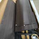 Bellemave Metal Queen Size Loft Bed with Stairs and Wardrobe,Heavy Duty Loft Bed Frame with LED Lights and Charging Station for for Kids, Teens, Adults,Black Woodgrain