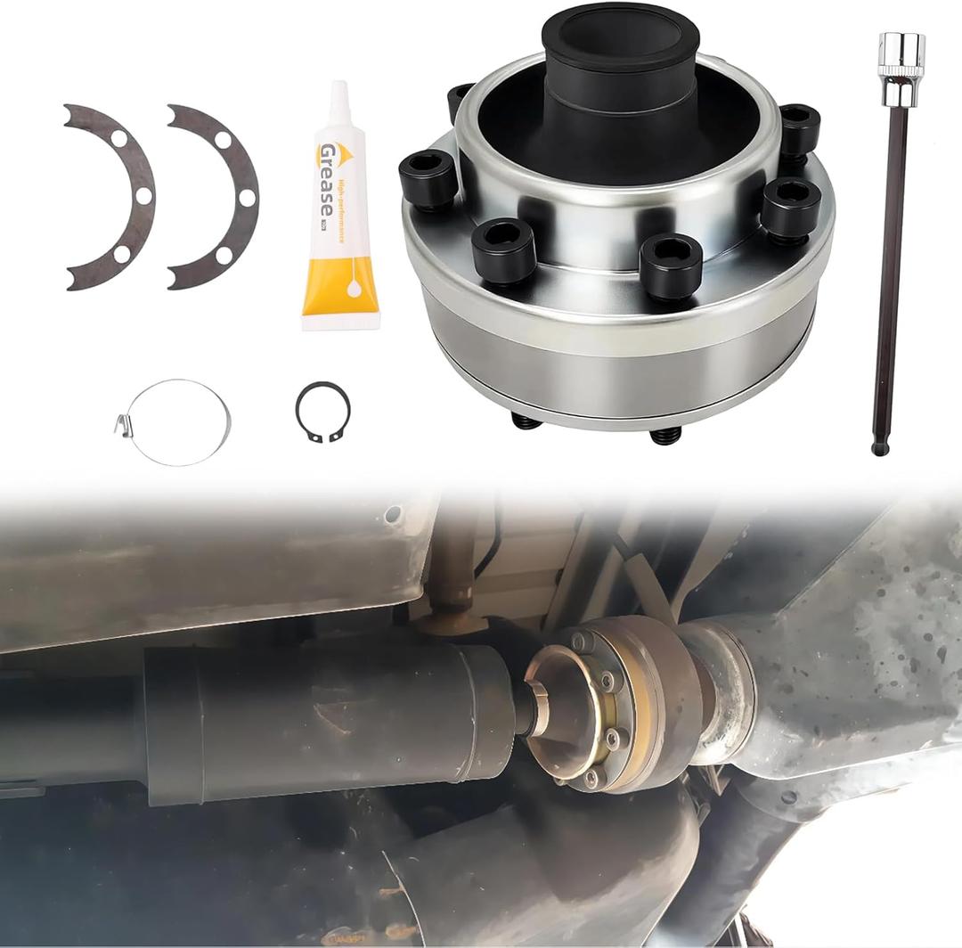 1744014 CV Joint Kit Fit for 2007-2018 Jeep Wrangler, 2DR JK and 4DR JKU, High-Angle Rzeppa CV Joint Kit, Noise-Free & Fuel-Saving
