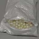 FM FM42 500g/560pcs 12mm No Hole Ivory Simulated Pearl Beads for Crafts