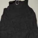 ZESICA Womens Summer Sleeveless Knit Vest Tops 2026 Casual V Neck Wool Blend Sweaters Going Out Tank Top Trendy Outfits (Black, M)