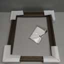 11x14 Wood Canvas Floater Frame 0.6-0.9" Deep(11x14,Dark Brown)