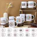Didaey 12 Pcs Administrative Professional Day Gifts Bulk, Admin Assistant Gifts 11 oz Ceramic Mug Secretary Gift for Office Staff Coworkers Employee Women Men