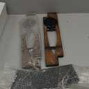 AIM & GGKK Wall Candle Sconce Holder,Set of 2 Rustic Wall Candle Sconce, Metal Double Shelf Design, Copper Brown Finish,for Living Room, Dining Room,Rustic Farmhouse Decorations