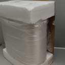 Terpsichore Lamps for Living Room Modern Farmhouse Table Lamp Bedside Reading Lamps Set of 2 Night Stands Bedroom Night Lamp, With Fabric Lamp Shade (White, High 26.25 Inch)