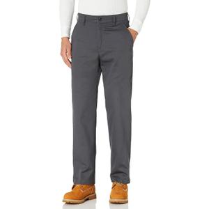 Red Kap Men's Wrinkle-Resistant Cotton Work Pant (34W x 30L, Charcoal)