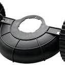 Universal Trimmer Support Wheel Attachment, Height-Adjustable Auxiliary Wheels for Weed-Eater, Replacement String Trimmer Wheel for Garden & Landscape Weeding
