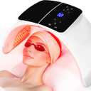 Red Light Therapy Mask LED Light Therapy Equipment FSA HSA Eligible Light Therapy Tool Skin Care Equipment at Home, Facial Neck Body Hand Beauty Mask