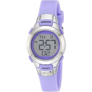 Armitron Sport Women's Digital Chronograph Resin Strap Watch, 45/7012