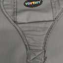 YONTINY Toddler Booster Seat for Kitchen Chair with Removable Backrest & Adjustable Straps, PU Portable Waterproof & Non-Slip Booster Seat for Dining Table, Travel Child Eating Cushion - Dark Grey