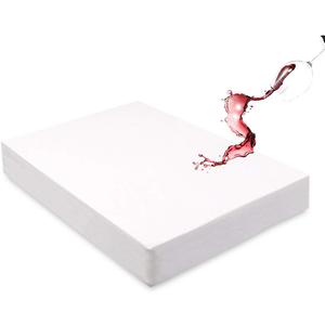 Mecerock Mattress Protector, Breathable and Soft Waterproof Mattress Protector, Mattress Cover, Fitted to 18" Deep, Mattress Cover Queen Size Bed White