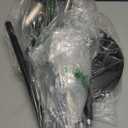 LEPOWER Floor Lamp, Swing Arm Floor Lamp, Industrial Tall Lamp with Heavy Metal Base, E26 Base Standing Reading Lamp, Modern Lamp for Home Office, Living Room, Bedroom Black