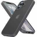 Eastinbox for iPhone 17 Case [16FT Military Grade Shockproof], Anti-Slip Anti-Scratch, Slim Translucent Frosted Matte Phone Cover, Case for i Phone17 6.3", Gray