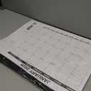 GuassLee Large Desk Calendar 2026,22" x 17" Desktop Wall Calendar 18 Months Planner Runs from Jan. 2026 to Jun. 2027 with Julian Date To-do & Notes Monthly Goals for School Home Office