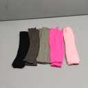 Berlune 5 Pairs Arm Kawaii Warmers Sleeves Cute Y2k Harajuku Japanese Style for Women Girls Lolita Costume School, 5 Colors