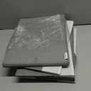 Criusia Large Storage Baskets 8 Pack Versatile Fabric Storage Bins for Closet Cabinet Wardrobe Nursery Pantry | Nursery Organizer Bins for Baby Diaper Toys Clothes | Housewarming Mothers Day Gift (8pcs - Rectangular 14"x10"x9.5", White with Grey)