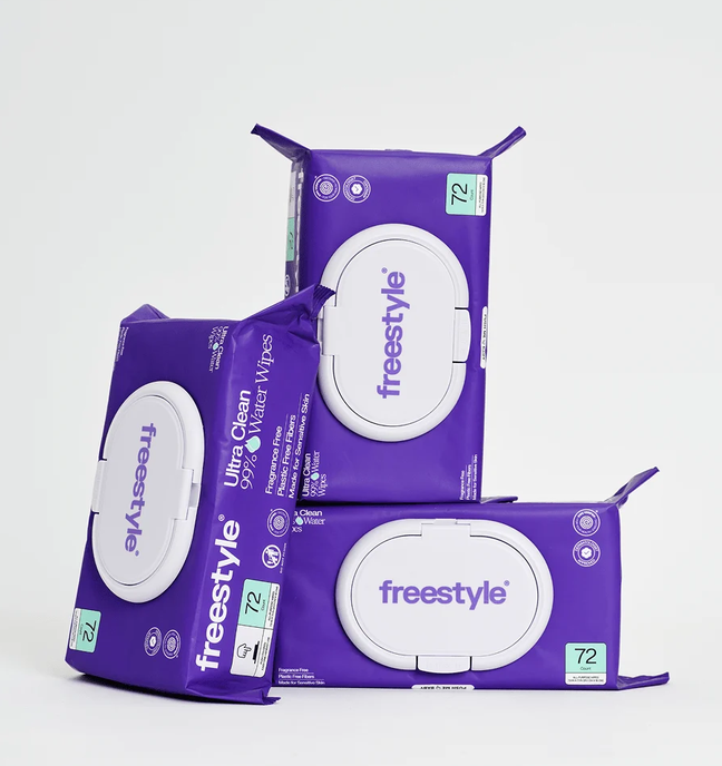 Freestyle Sanitization Wipes 72CT (4 piece)