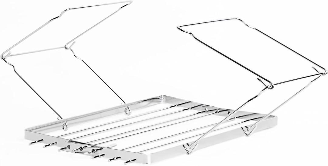 Fox Run Turkey Roasting Rack and Lifter, 11" x 6"