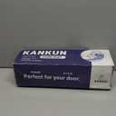 KANKUN Coco Coir Door Mat with Heavy Duty Backing, Welcome Doormat (17" x 30"), Doormat Entrance (Plain - Anti Shedding)