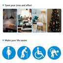 DEWENWILS Wireless Outlet, Programmable and Expandable Electrical Outlet Switch, Wireless Remote Light Switch, 100FT Range, 1 Remote and 3 Outlets
