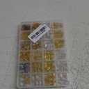 Qinzave 294Pcs Hair Jewelry for Braids Loc Jewelry for Hair Dreadlocks, Braid Accessories for Women Men, Gold Braid Accessories with Cuffs Charms Pendants