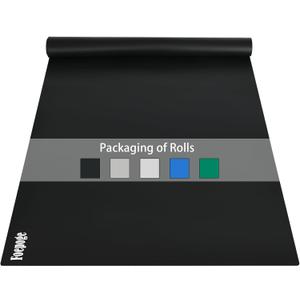 Extra Large Silicone Mat for Resin 36.2" x 24", 2MM Thick Silicone Craft Mat for Table, Multifunction Silicon Matt for Kitchen Countertop Protector Heat Resistant Placemat by Foepoge(Black)