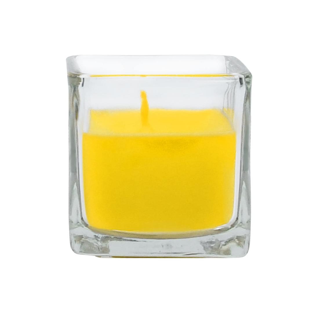 Candle 2.5Oz Glass 4Pcs Oh So Cool