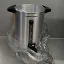 Hamilton Beach 45 Cup Coffee Urn and Hot Beverage Dispenser, Silver (40519)