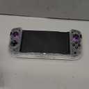 CRKD Nitro Deck+ with HDMI Adapter - Handheld Pro Controller for Nintendo Switch & OLED Model - TV Dockable - Programmable Sidekicks & Back Buttons - True Collection System (Clear White Edition)