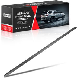 Rear Tailgate Liftgate Trunk Hatch Car Outer Door Window Moulding Sweep Felt Trim Seal Weatherstrip Compatible with Toyota 4Runner 2010-2024 Replace 68292-35041