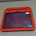 BMOUO Kids Case for iPad 11th Generation (A16) 11 Inch 2025/iPad 10th Generation 10.9" 2022 - with Built-in Screen Protector, Shockproof Handle Stand iPad 11th/10th Generation Case for Kids, Red