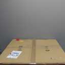 Modern Chandelier 22.4In Black Round Pendant Light LED Dimmable Kitchen Chandeliers Over Table for Dining Room, Island, Living Room, Bedroom, Foyer