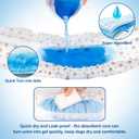 Pet Soft Dog Diapers Male - Disposable Male Dog Wraps Wetness Indicator, Ultra Absorbent Doggie Diapers Comfortable for Incontinence Excitable Urination, 50pcs, XSmall
