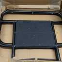 Bed Side Rails for Adjustable Bed Base, Fit Wooden Base Only, for Mattress Under 10 Inches, Set of 2