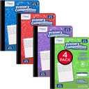 Mead Primary Composition Book, 4 Pack, Primary Ruled Journal, Grades K-2, 7-1/2" x 9-3/4", 100 Sheets per Comp Book, Assorted Colors (610053-ECM)