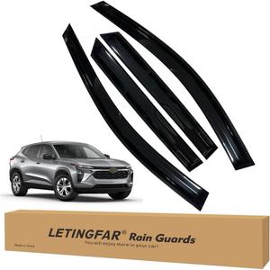 Tape-on Rain Guards for 2024 2025 Chevy Trax, for 2024 2025 Chevrolet Trax AccessoriesSide Vent Visors Shades Window Deflectors for Chevy Trax