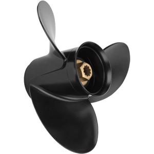 10 3/8 x 13 (10 Spline Tooth) OEM Parts No.48-19640A40 Upgrade Aluminum Boat Outboard Moto Propeller fit Mercury Engines 9.9/15/18/20/25HP, RH