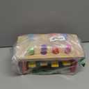 Melissa & Doug Deluxe Pounding Bench Wooden Preschool Learning Toy with Mallet (10.0 x 5.0 x 4.2)